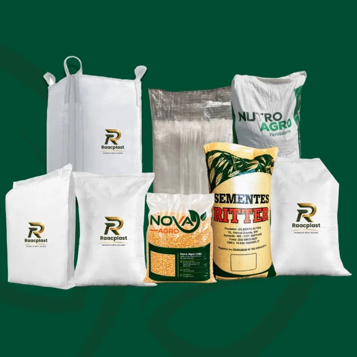 Linha de sacarias e big bags RAAC PLAST